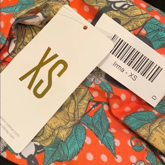 Lularoe Oversized Disney Irma Mickey T-Shirt XS - Picture 5 of 6